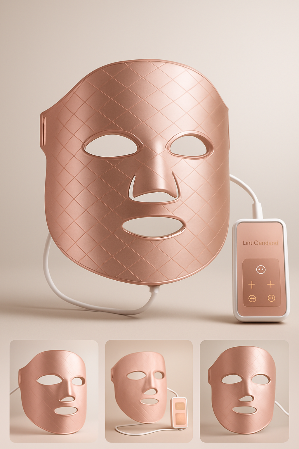 LumiGlowCare RoseFlex LED Masker - Afbeelding 4