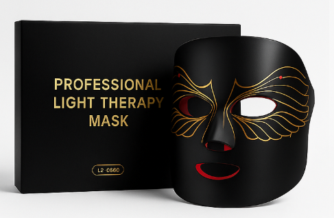 LumiGlowCare EliteGold LED Masker – Afbeelding 4